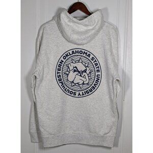 Southwestern Oklahoma State University SWOSU Hoodie Sweatshirt Size Large Zip